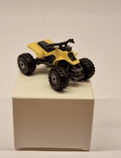 Mattel Hot Wheels Quad Suzuki Quadracer 1986 Malaysia ATB Weiss Vintage Beige