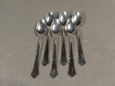 WMF 2100 Chippendale 6 Teelöffel  12,7 cm 90er Silberauflage