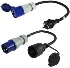 2 er Set Adapter CEE Schuko