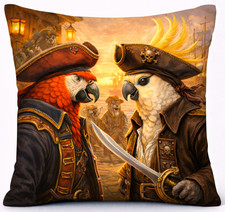 Papageien Piraten Kissen