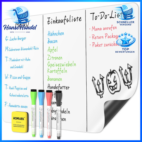 Magnetisches whiteboard - magnetisches,