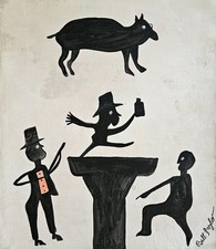 Bill Traylor signiertes