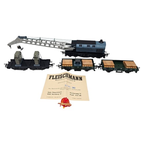 Fleischmann kranzug set - h0,