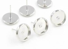 Cabochon Ohrstecker Fassungen