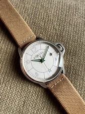 nos Vintage Riskers Armbanduhr N° 0140/1027 mit orig. Box - 43 mm ca. 2000