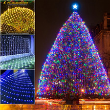 LED Lichternetz Lichtervorhang