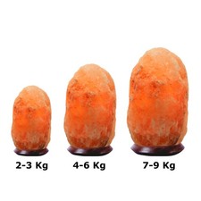 HAF® Rosa Salzlampe Naturform