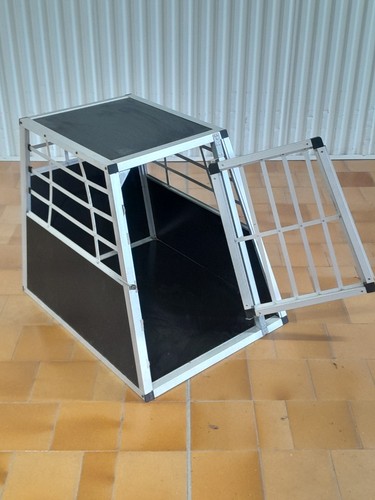 Alu hundetransportbox - alu,