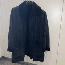 Damen Fellmantel Gr 42. Christ schwarz 1200€ Lamm Fell Jacke Wie NEU Mantel Pelz