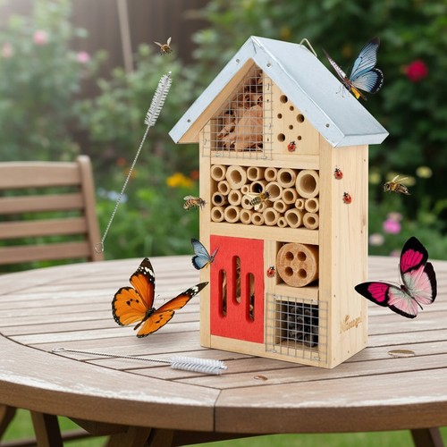Insektenhotel holz garten - insektenhotel,
