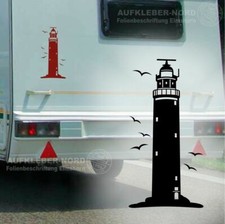 Leuchtturm Texel 40cm Autoaufkleber A37 Wohnmobil Wohnwagen Urlaub Nordsee Meer