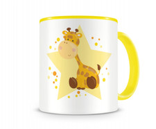 Kinder-Tasse mit Giraffe als