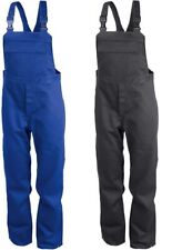 Kübler Latzhose Arbeitshose Schweisserschutz Blau Anthrazit 100% Baumwolle