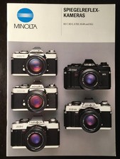 Prospekt/Broschüre Minolta