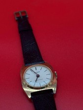 Anker Herrenarmbanduhr vergoldet Handaufzug Vintage 1960er antimagnetic