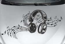 Aufkleber Auto Motorhaube