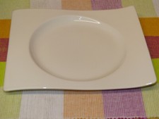 V&B VILLEROY & BOCH - NewWave - Frühstücksteller rechteckig ~24x22cm MEHR