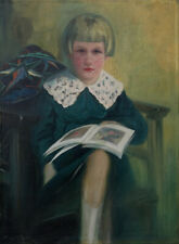 Mädchen mit Buch Neue