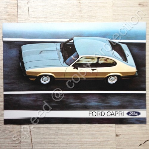 Gesamtprospekt ford capri - ford,
