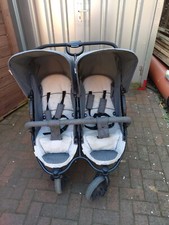 hauck Geschwisterwagen Roadster Duo SLX, Zwillingsbuggy ab Geburt bis 15 kg