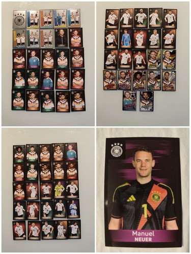 Edeka panini dfb sammelkarten - panini,