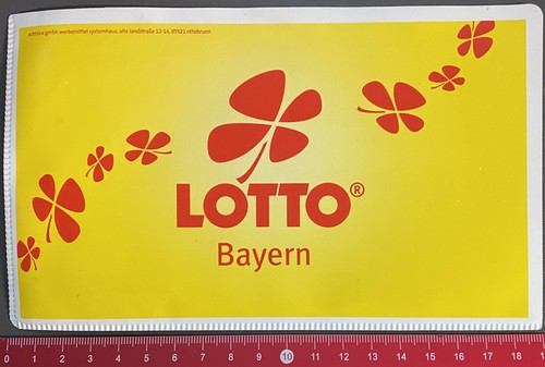 Lottoschein hülle - lottoschein,
