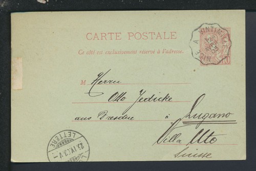 Bahnpost ganzsache frankreich - bahnpost,