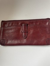 Geldbeutel Dickeres Leder Rotbraun Dakota Princess Vintage 