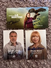 3 Autogrammkarten ARD