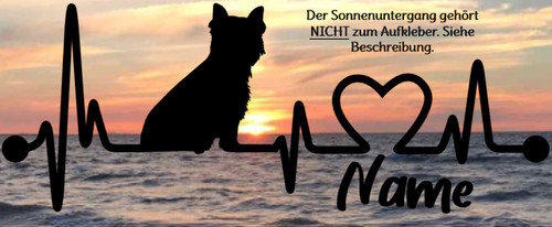 Aufkleber hund west highland - aufkleber,