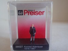 Preiser Politiker Konrad Adenauer 28027 H0 1:87 OVP Einzelfigur