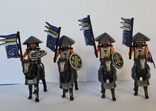 PLAYMOBIL ASIATISCHE KRIEGER REITER UNIKAT CUSTOM