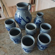 Steingut Geschirr für rustikale Feste