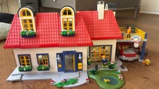Playmobil Einfamilienhaus 3965 + Zubehör, guter Zustand, nicht komplett