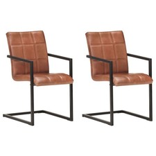 Freischwinger 2 Stk. Braun