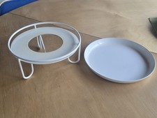 Mono "Classic" Tablett & Stövchen in Weiß ohne Teekanne, Tassilo von Grolmann