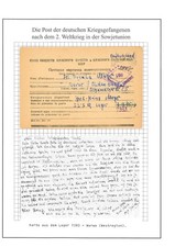 Kriegsgefangenenpost Narwa Lager 7393 Russland nach Jever /Oldenburg 