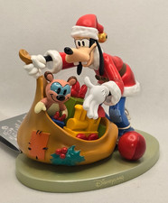 Disney Dekofigur GOOFY DINGO WEIHNACHTEN Disneyana Figur DISNEYLAND PARIS