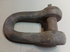 🌀Z8🌀 Schäkel 4kg gerade mit Bolzen Stahl Kran Haken Öse Hebetechnik Stahl 