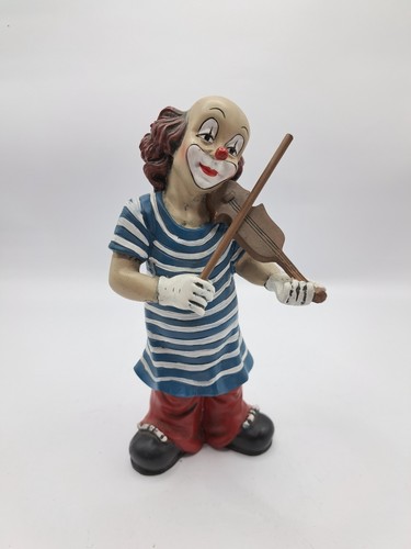 Gilde clown mit geige - clown,