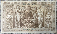Deutsches Reich Reichsbanknote
