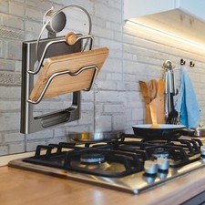 Topfdeckel Organizer Rack Töpfe Pfannen Organizer für Backformen Tür Schneidebrett