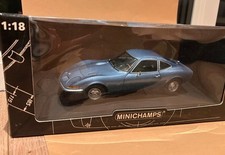 Opel GT 1:18 Minichamps blau metallic mit OVP