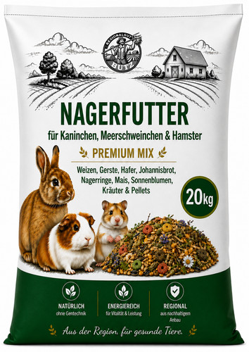 Nagerfutter premium mix kg - nagerfutter,