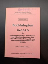Buch Buchfahrplan Heft 32 G