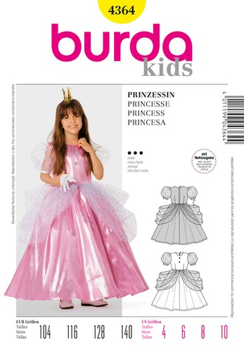 Burda kids schnittmuster - schnittmuster,
