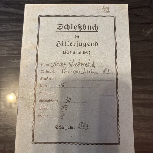 Original schießbuch deutsche - original,