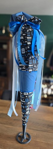 Schultüte batman 70cm blau - batman,