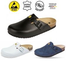 ESD Clogs Leder Arbeitsschuhe