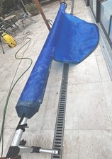 Poolabdeckung - Abdeckplane mit Rolleinrichtung